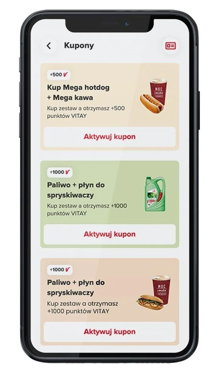 Krok po kroku aplikacja Vitay