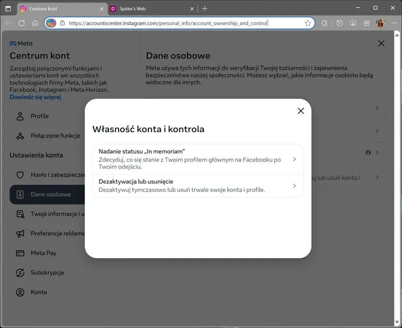 Odzyskiwanie konta na Instagramie