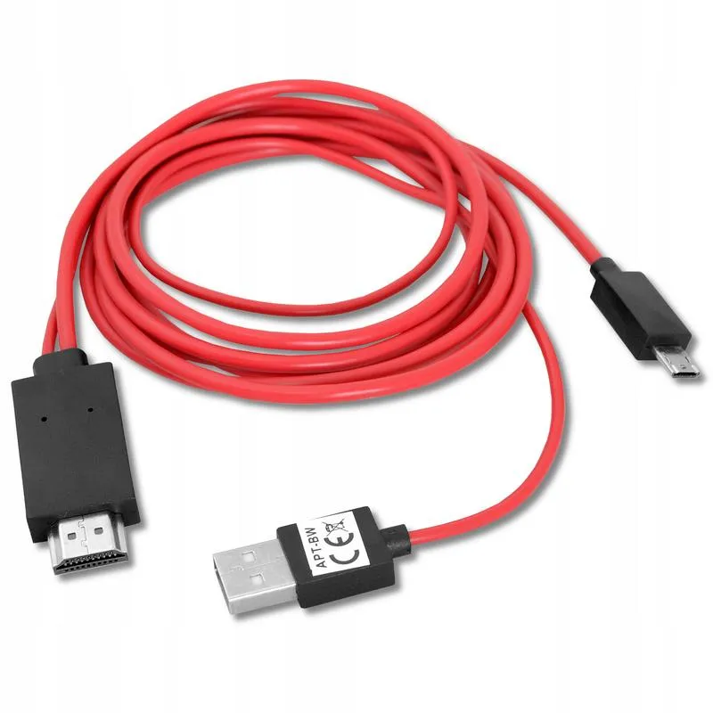 Podłączenie telefonu do telewizora przez USB